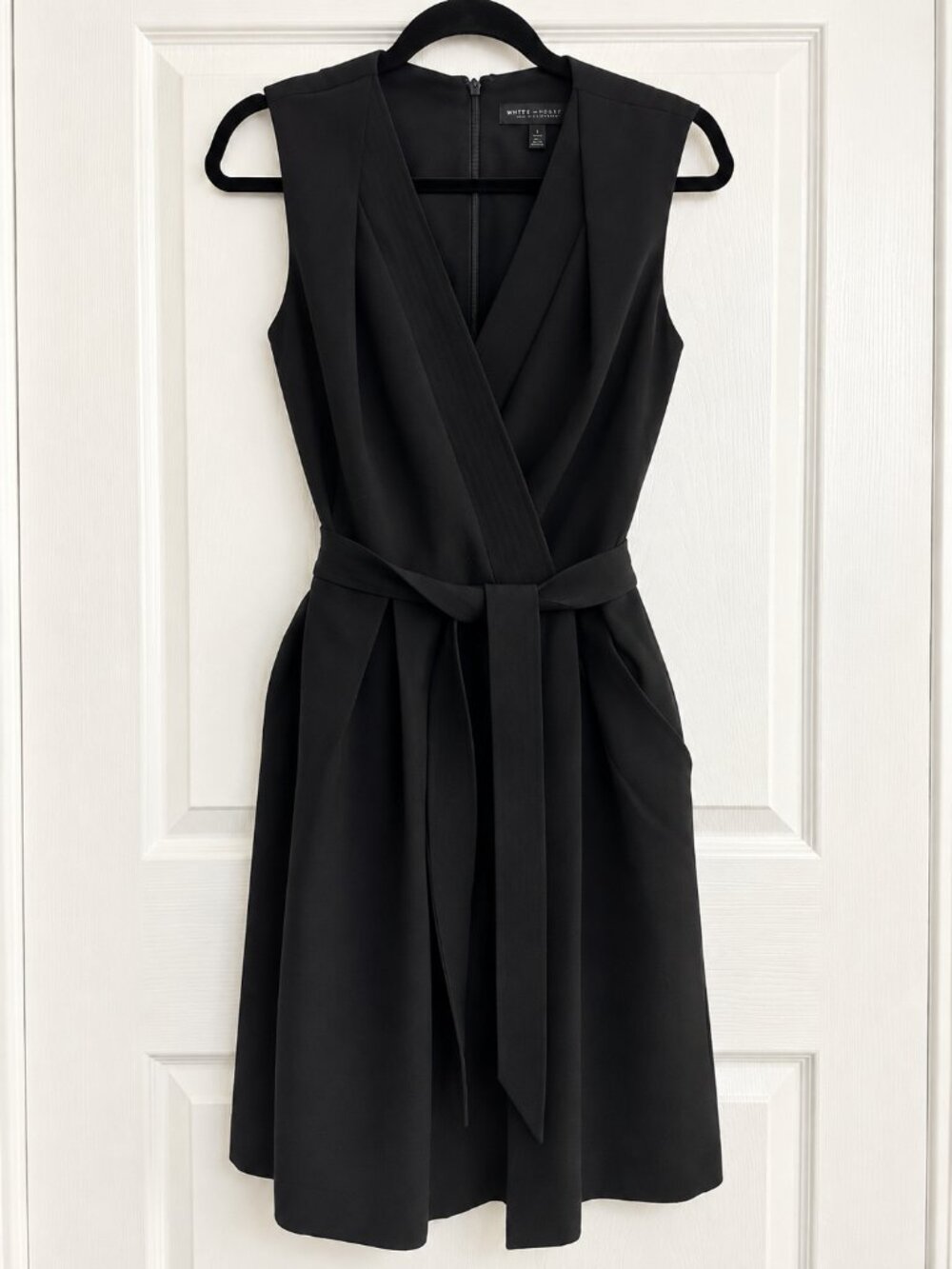White House Black Market Women’s Size 2 Black Fit & Flare Dress